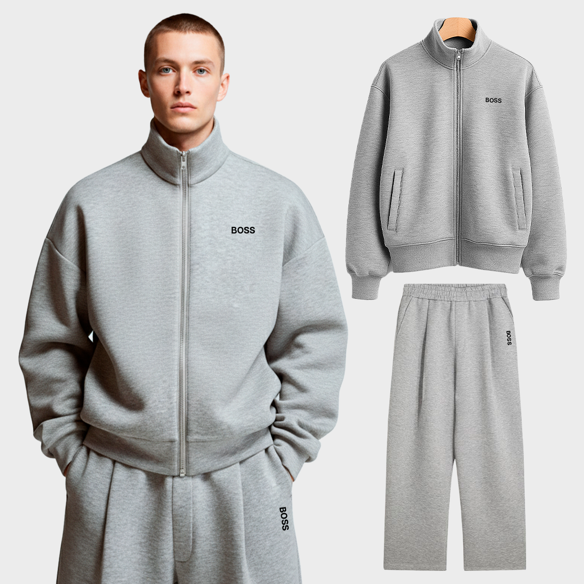 Nur noch 18 Stück verfügbar! – Kaufe 1, erhalte 2 – Ultimatives Streetwear-Set